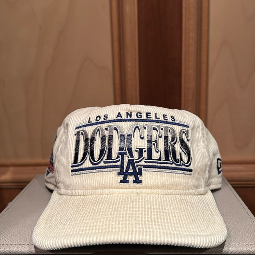 LA Dodgers Corduroy SnapBack